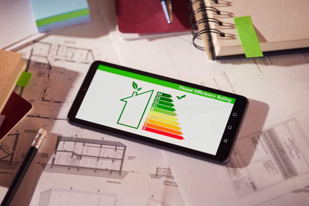 - Bové-Jessen VVS - energy class and efficiency app on phone over arch 2023 11 27 04 56 45 utc - Energibesparende tips til dit varmesystem - Bové-Jessen VVS - energy class and efficiency app on phone over arch 2023 11 27 04 56 45 utc - Energibesparende tips til dit varmesystem